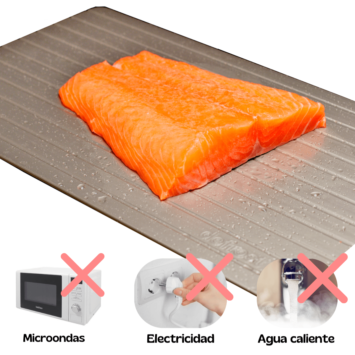 BANDEJA DE DESCONGELACIÓN RÁPIDA