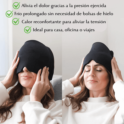 GORRO TERAPÉUTICO PARA DOLORES DE CABEZA