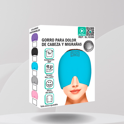 GORRO TERAPÉUTICO PARA DOLORES DE CABEZA